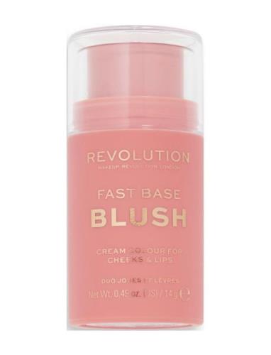 Revolution Fast Base Blush Stick Peach Poskipuna Meikki Pink Makeup Re...