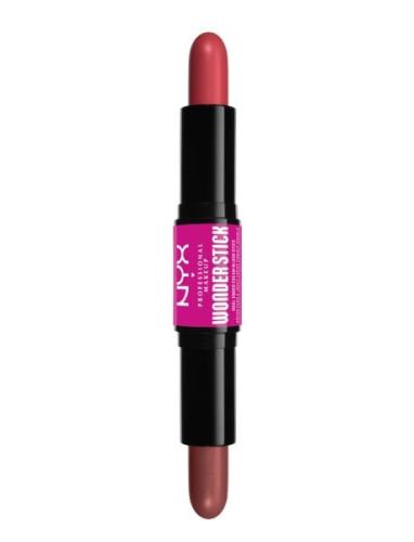 Wonder Stick Dual-Ended Cream Blush Stick Poskipuna Meikki Red NYX Pro...