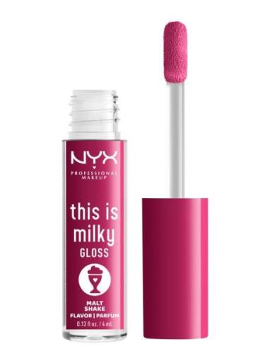 This Is Milky Gloss Huulikiilto Meikki Red NYX Professional Makeup