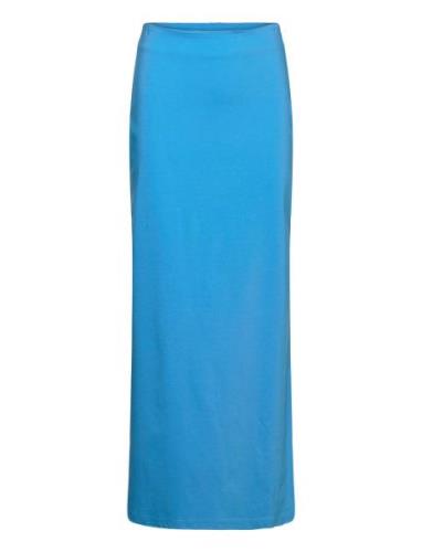 Covegz Mw Maxi Skirt Pitkä Hame Blue Gestuz