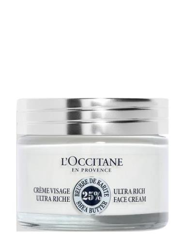 Shea Ultra Rich Face Cream 50Ml Päivävoide Kasvovoide Nude L'Occitane