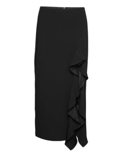 Frill Skirt Pitkä Hame Black Filippa K