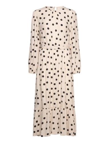 Dress Jessie Polvipituinen Mekko Cream Lindex