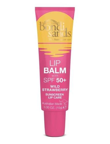 Spf 50+ Lip Balm Strawberry Aurinkorasva Kasvot Nude Bondi Sands