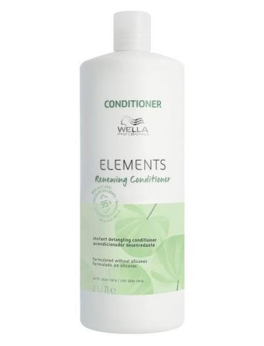 Elements Renewing Conditi R 1000Ml Hoitoaine Hiukset Nude Wella Profes...