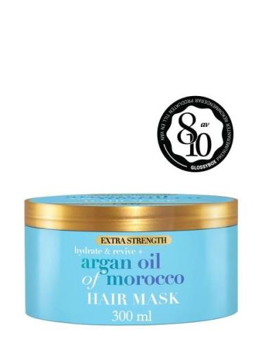 Argan Extra Strength Hair Mask Hiusnaamio Nude Ogx