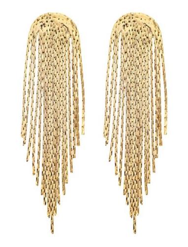 Capri Tassel Earring Korvakoru Korut Gold By Jolima