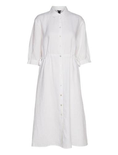 Dress Lisen Polvipituinen Mekko White Lindex