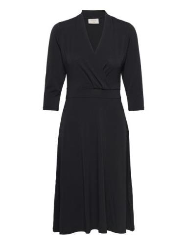 Fqyrsa-Dress Polvipituinen Mekko Black FREE/QUENT