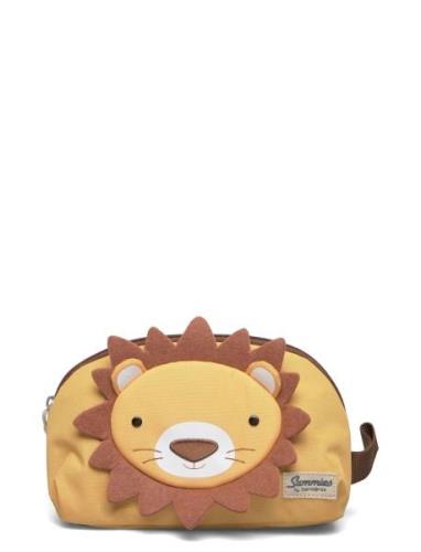 Happy Sammies Toilet Kit Lion Lester Tote Laukku Yellow Samsonite