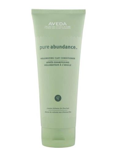 Pure Abundance Volumizing Clay Conditi R Hoitoaine Hiukset Nude Aveda