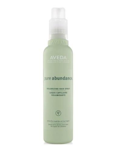 Pure Abundance Volumizing Hair Spray Hiuslakka Muotovaahto Nude Aveda