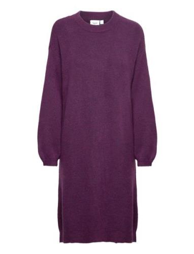 Trixiesz Dress Polvipituinen Mekko Purple Saint Tropez