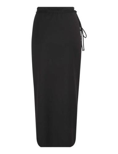 Filucagz Hw Midi Skirt Polvipituinen Hame Black Gestuz