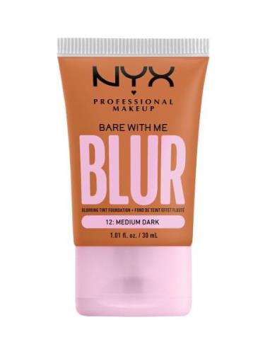 Nyx Professional Make Up Bare With Me Blur Tint Foundation 12 Medium D...