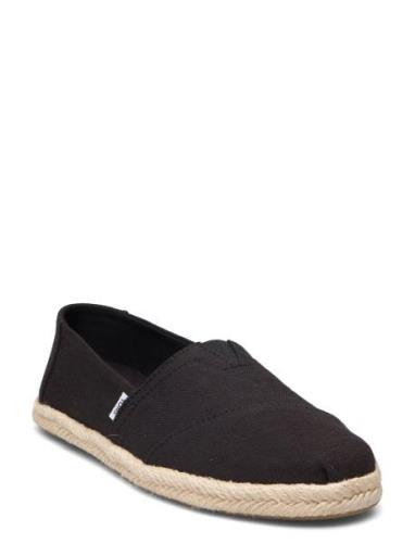 Alpargata Rope Matalat Sandaalit Espadrillot Black TOMS