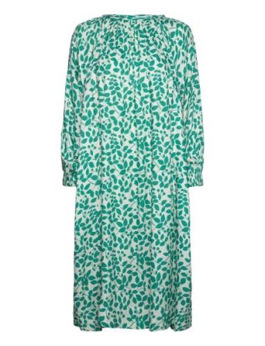 Daisy Dress Green Cherry Polvipituinen Mekko Green Moshi Moshi Mind