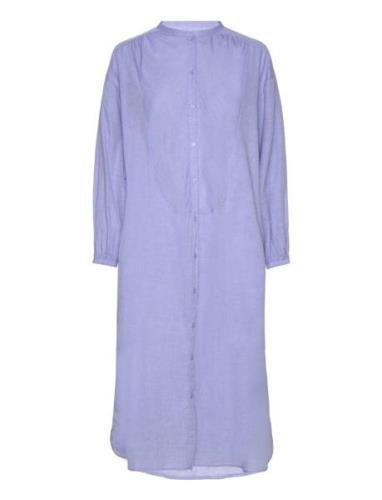 Lauren Shirtdress Chambray Polvipituinen Mekko Blue Moshi Moshi Mind