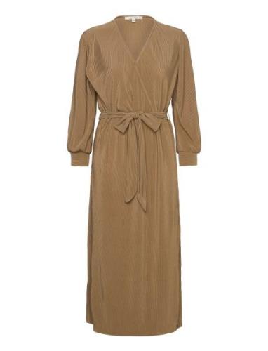 Ladies Dress Polvipituinen Mekko Brown Garcia