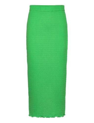 Enwheel Maxi Skirt 7041 Polvipituinen Hame Green Envii