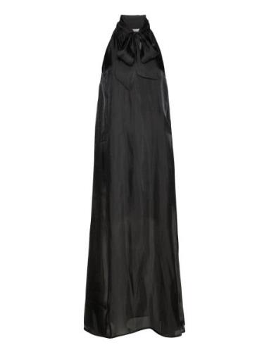 Yaliagz Long Dress Maksimekko Juhlamekko Black Gestuz