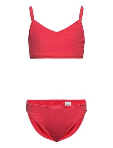 Kids Girls Swim Alusvaatesetti Red Abercrombie & Fitch