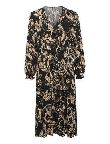 Cufonda Long Dress Polvipituinen Mekko Black Culture