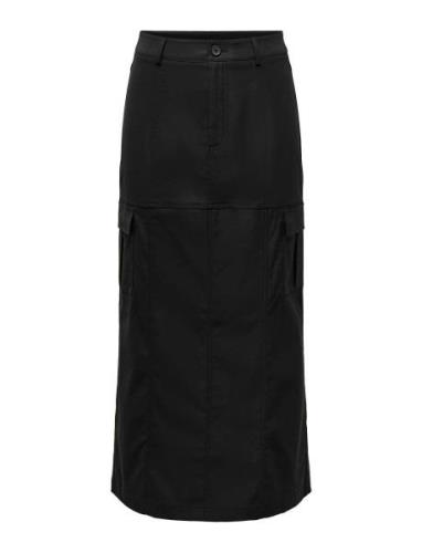 Onldorothy Hw Long Cargo Skirt Pnt Pitkä Hame Black ONLY