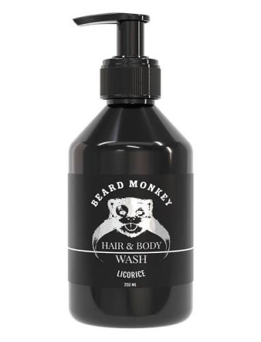 Hair & Body Wash Licorice Suihkugeeli Nude Beard Monkey