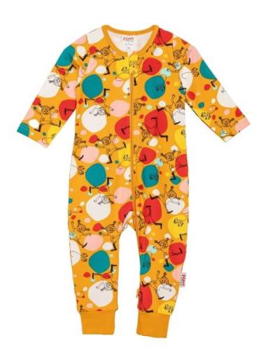 Cartwheel Pyjamas Pyjama Sie Jumpsuit Haalari Yellow Martinex