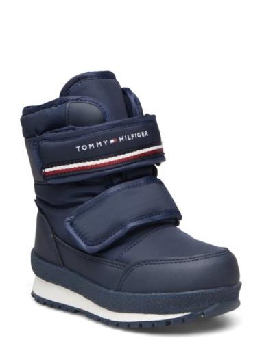 T3B5-33163-1486800- Talvikengät Tarroilla Navy Tommy Hilfiger