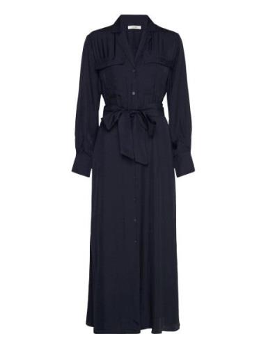 Maxi Length Cargo Dress Polvipituinen Mekko Navy IVY OAK