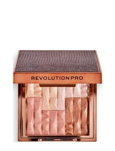 Revolution Pro Goddess Glow Shimmer Brick Afterglow Bronzer Aurinkopuu...