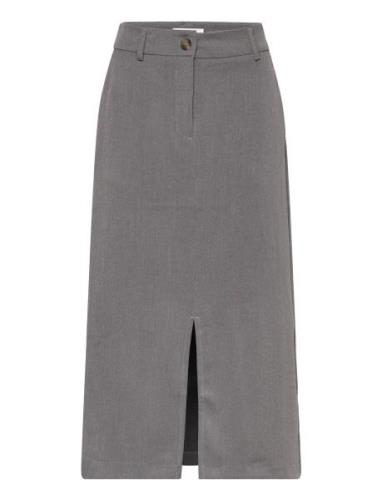 Mschhenrika Skirt Pitkä Hame Grey MSCH Copenhagen