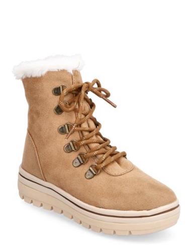 Girls Street Cleats 2 - Snowslide Nauhalliset Talvikengät Brown Skeche...