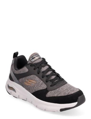 Mens Arch Fit Matalavartiset Sneakerit Tennarit Black Skechers