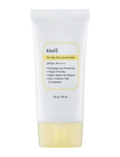 All-Day Airy Sunscreen Aurinkorasva Vartalo Nude Klairs