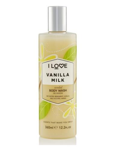 I Love Signature Body Wash Vanilla Milk 360Ml Suihkugeeli Nude I LOVE