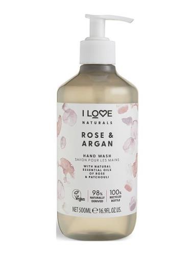 I Love Naturals Hand Wash Rose & Argan 500Ml Käsisaippua Nude I LOVE