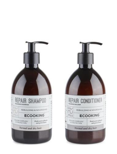 Set Repair Shampoo 500 Ml & Repair Conditi R - 500 Ml Hoitoaine Hiukse...