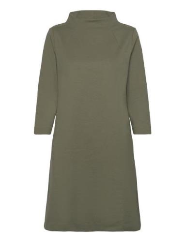 Midi Dress Polvipituinen Mekko Green Papu