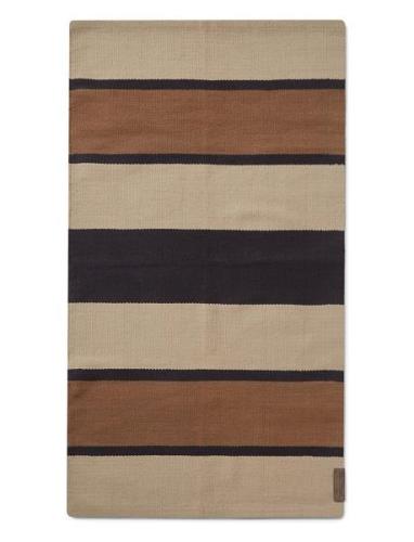 Striped Organic Cotton Rug Home Textiles Rugs & Carpets Cotton Rugs & ...