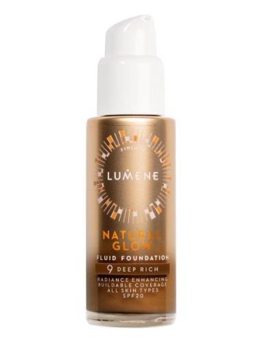 Natural Glow Fluid Foundation Spf20 Meikkivoide Meikki LUMENE