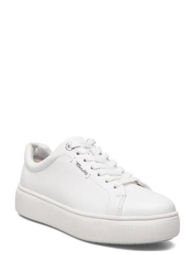 Women Lace-Up Matalavartiset Sneakerit Tennarit White Tamaris