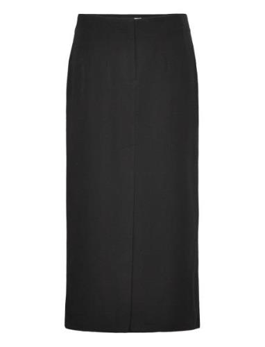 Onljosie Hw Long Slit Skirt Cc Tlr Polvipituinen Hame Black ONLY