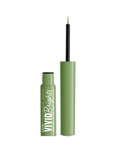 Vivid Brights Liquid Liner - Ghosted Green Eyeliner Rajauskynä Meikki ...