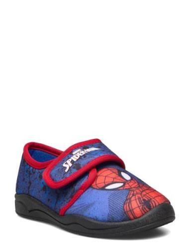 Spiderman House Shoe Aamutossut Sisäkengät Blue Spider-man