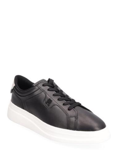 Pointy Court Sneaker Nauhakengät Matalapohjaiset Kengät Black Tommy Hi...