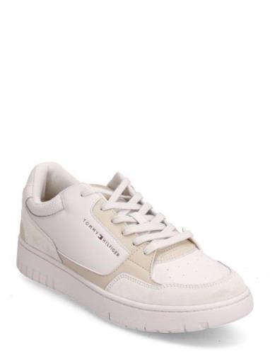 Th Basket Core Lth Mix Ess Matalavartiset Sneakerit Tennarit Cream Tom...