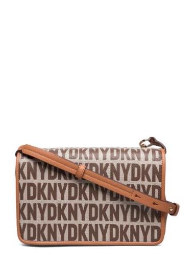 Seventh Avenue Md Fl Bags Crossbody Bags Brown DKNY Bags